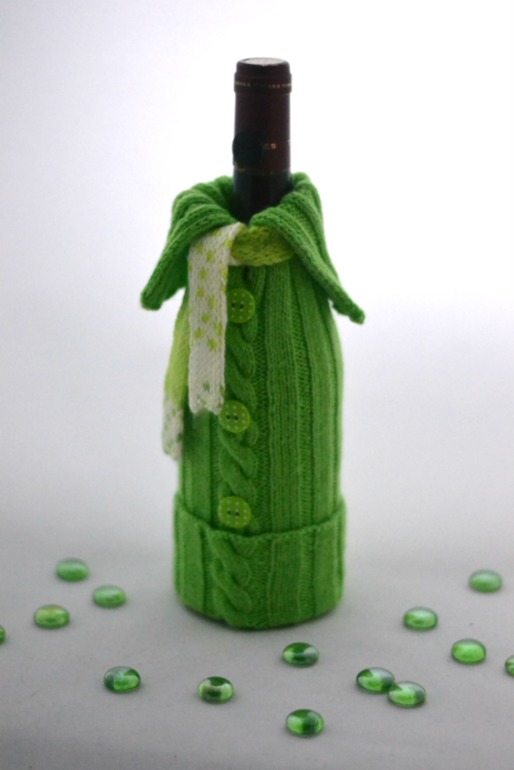Украшение на бутылку