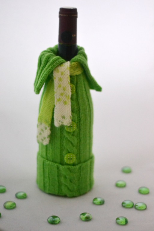 Украшение на бутылку