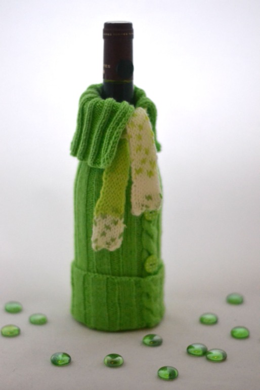 Украшение на бутылку