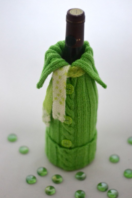 Украшение на бутылку
