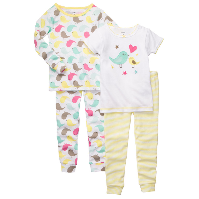 Наборы из 2-х пижамок carter's для девочек.