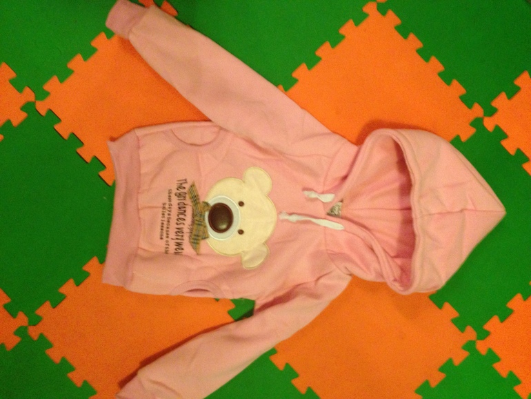 Толстовка 355 руб.  В НАЛИЧИИ пока розовые, голубые в пути