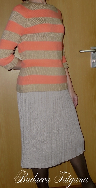 Юбка плиссе