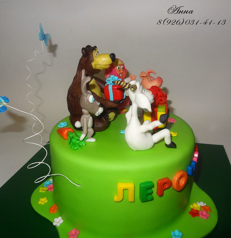 Торт "Маша и медведь"