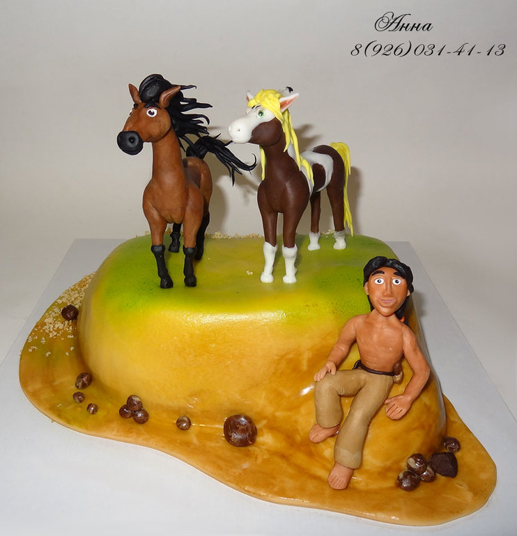 Торт "Спирит душа прерий"