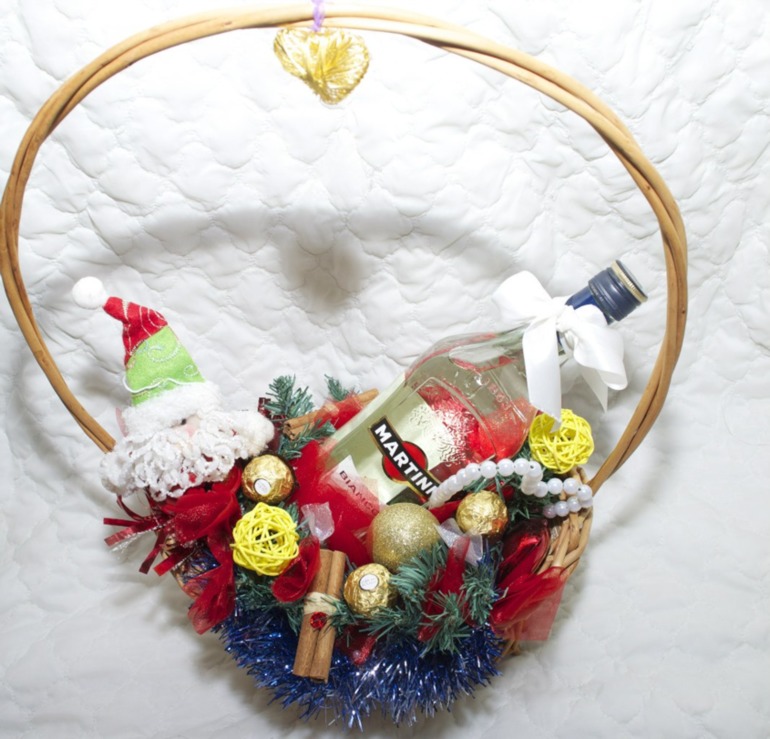 Корзинки с конфетками