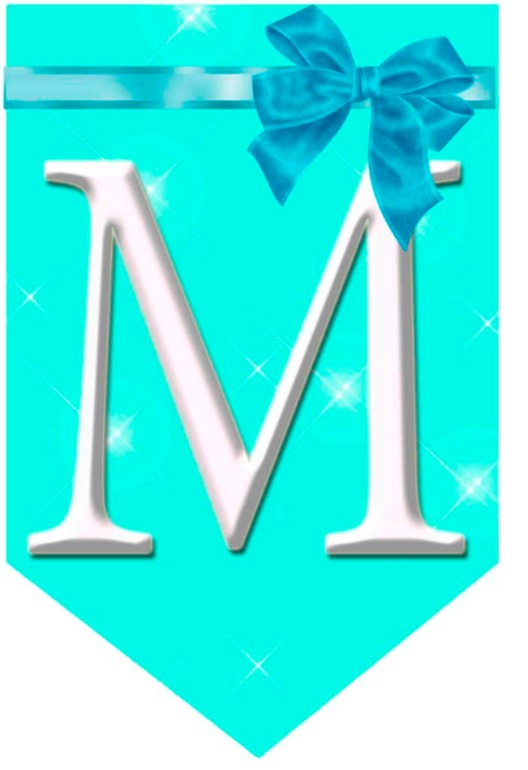 Бирюзовый набор для Дня Рождения