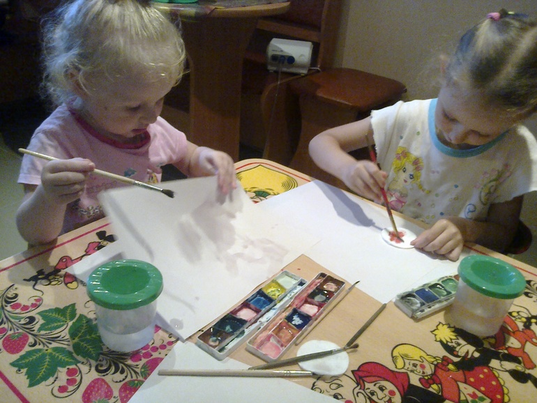 Снова рисуем на дисках