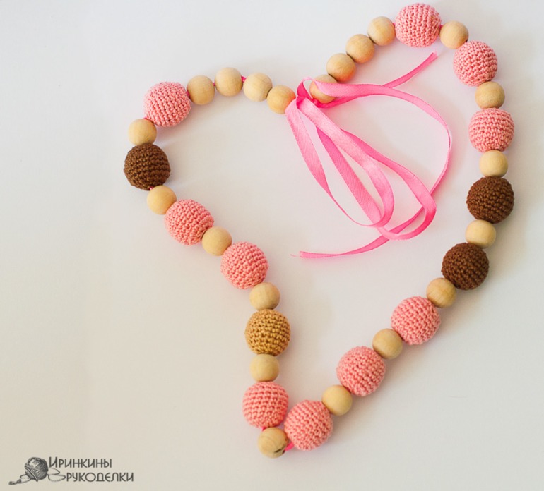 Коричнево-розовые слингобусики