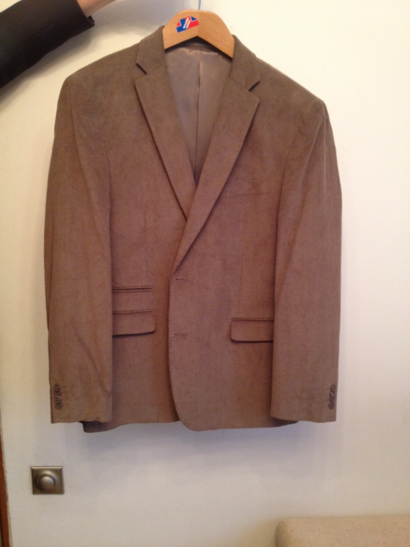 ПИДЖАК КЛУБНЫЙ ЗАМШЕВЫЙ МУЖСКОЙ ПРОДАЮ, размер 54-56, цена 3000 руб.