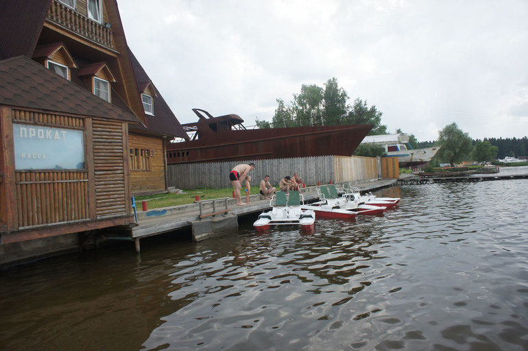 Клязьминское водохранилище поселки
