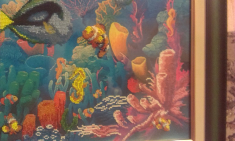 оформленные вышивки