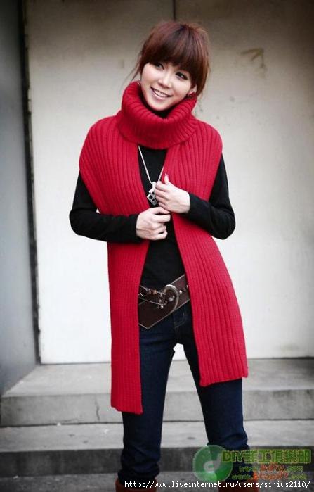 Женская вязаная одежда