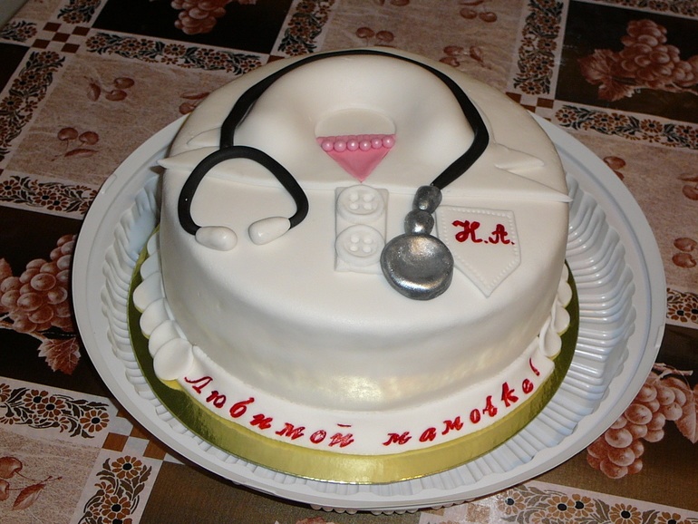 Наш докторский тортик