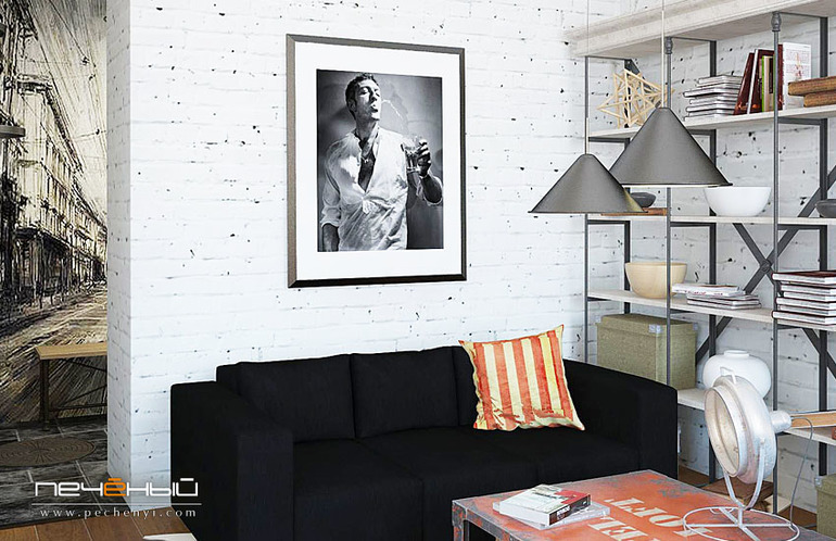 Дизайн квартиры в стиле лофт