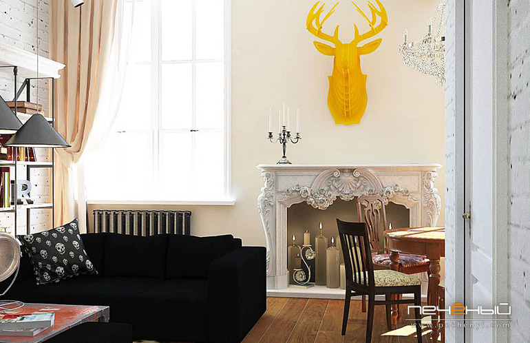 Дизайн квартиры в стиле лофт