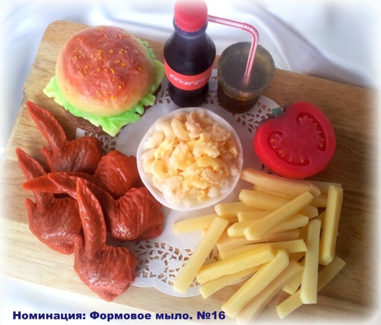 Номинация Формовое мыло из основы