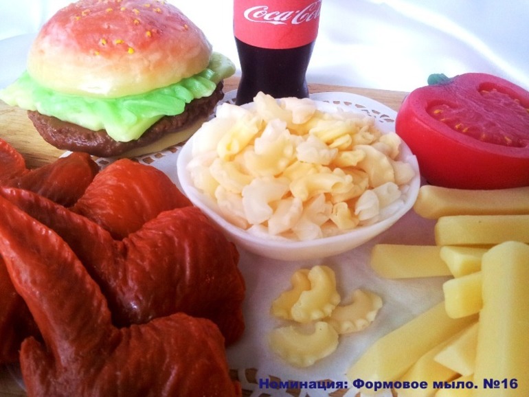 Номинация Формовое мыло из основы