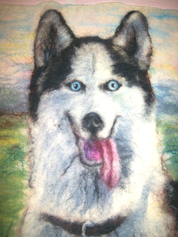 Картины, накидки, ковры. пледы из войлока ручной работы.