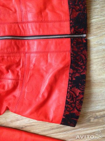 Куртка кожаная двуxсторонняя