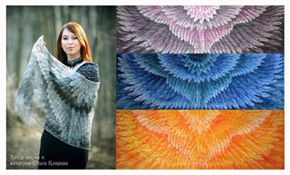 Украшения из войлока и пластики и батик