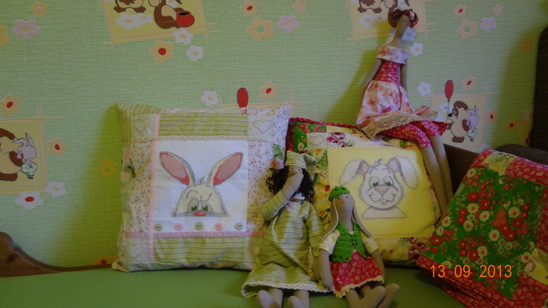 Подушечка в детскую.