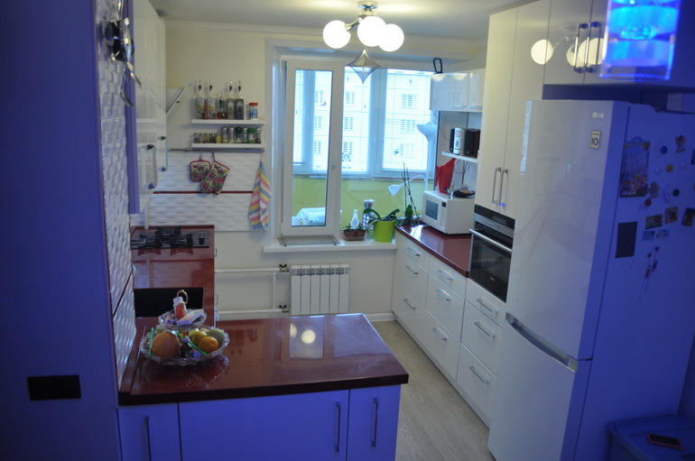 Наша белая кухня ))) (много фото)