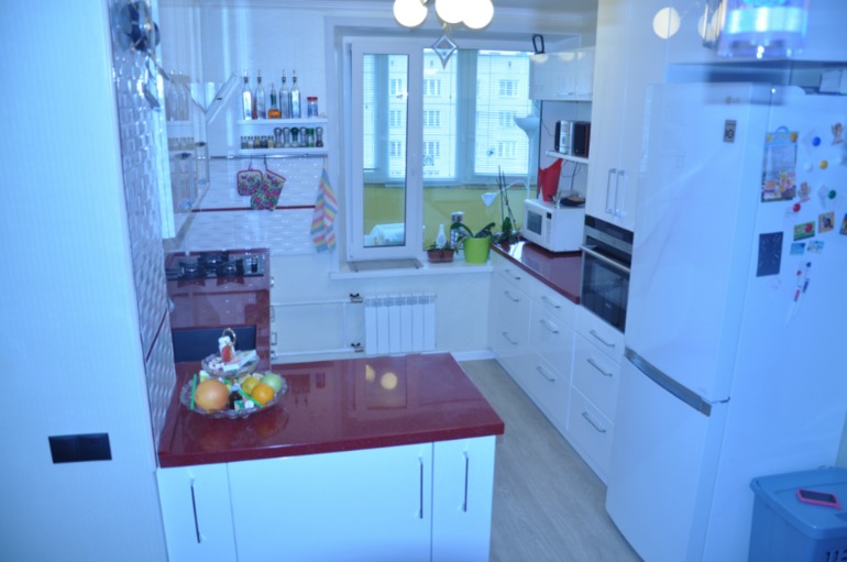 Наша белая кухня ))) (много фото)