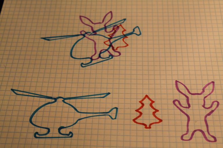 Игры с трафаретом