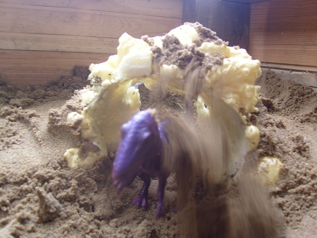 Дино-песочница