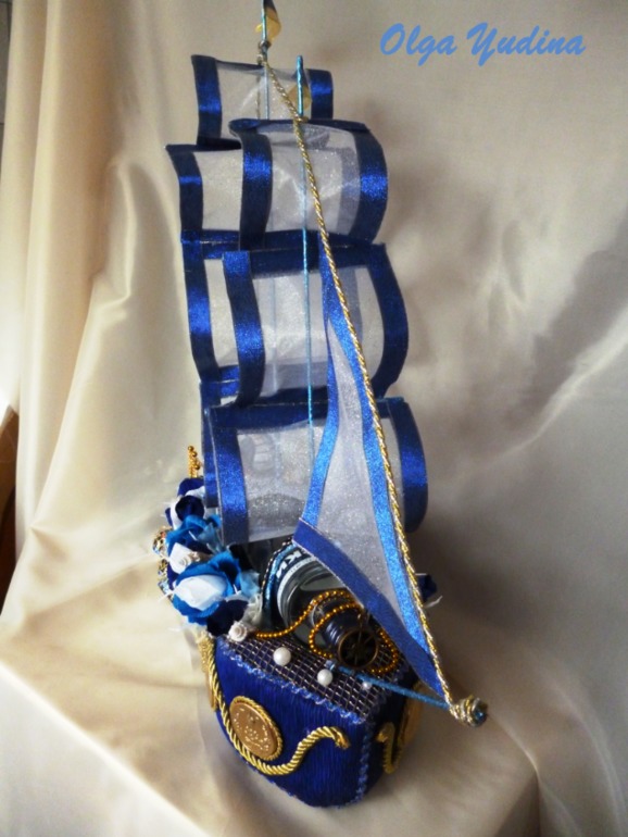 Я решилась!Долго думала и вот - мой первый корабль!!!