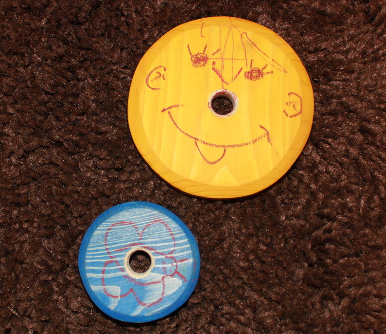 Сегодня креативил наш папа