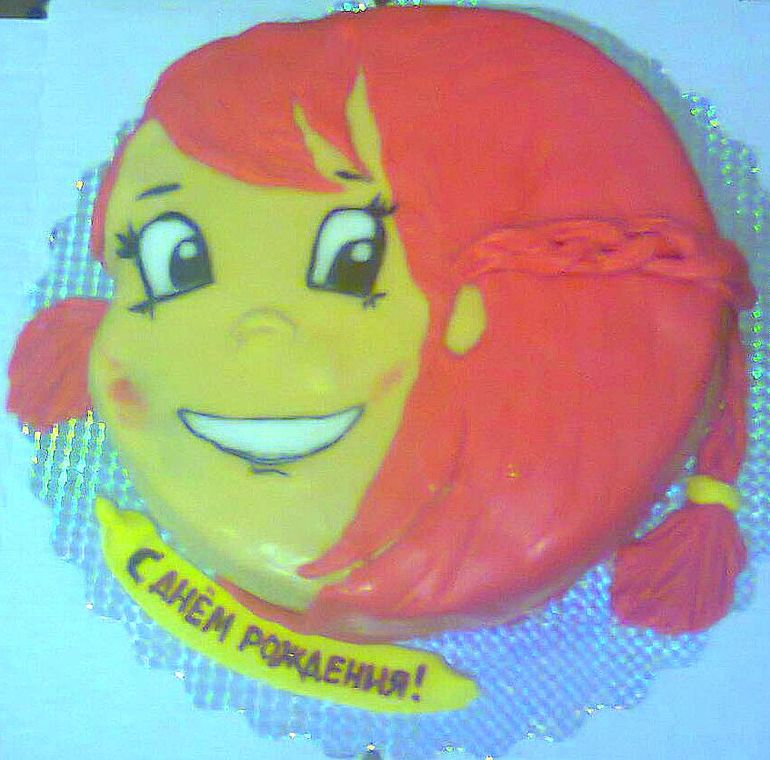 Шустрый рыжик )) Оформила за 20 минут