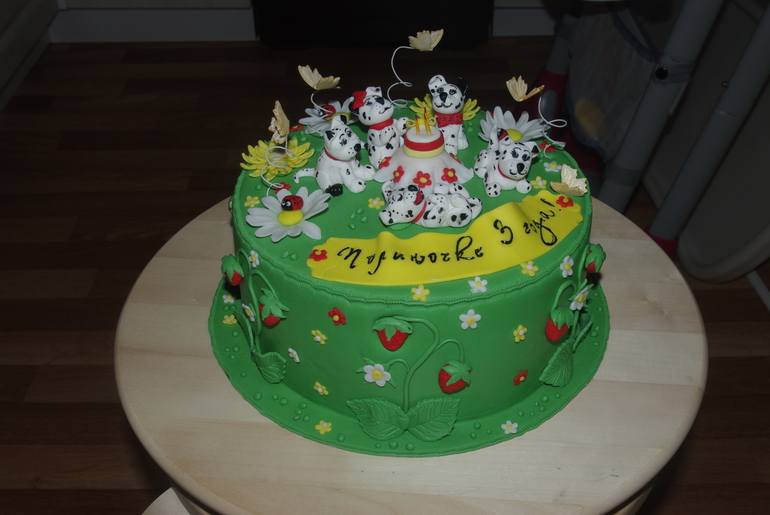 Собачки на полянке или второй заказной)