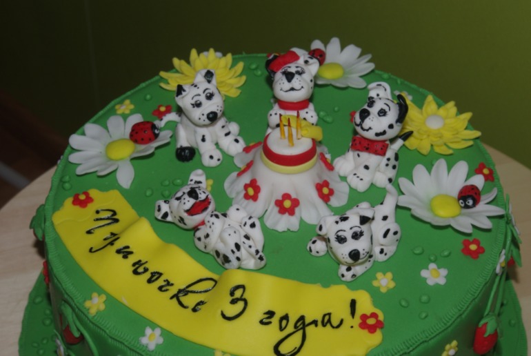 Собачки на полянке или второй заказной)