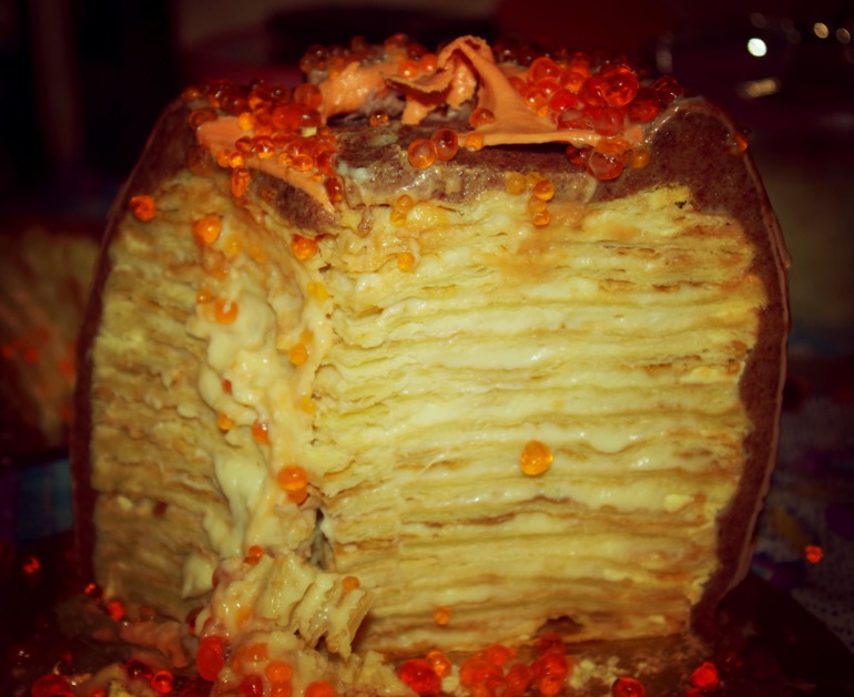 Для моего папы) Бочонок с икрой)