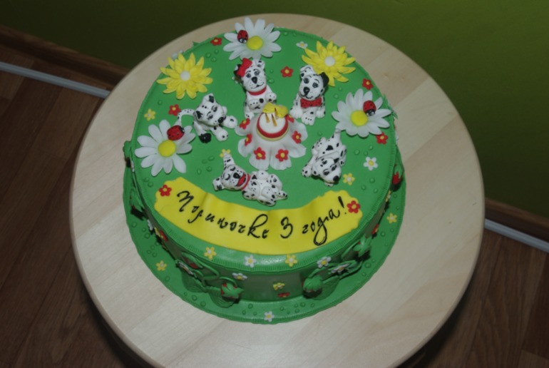 Собачки на полянке или второй заказной)