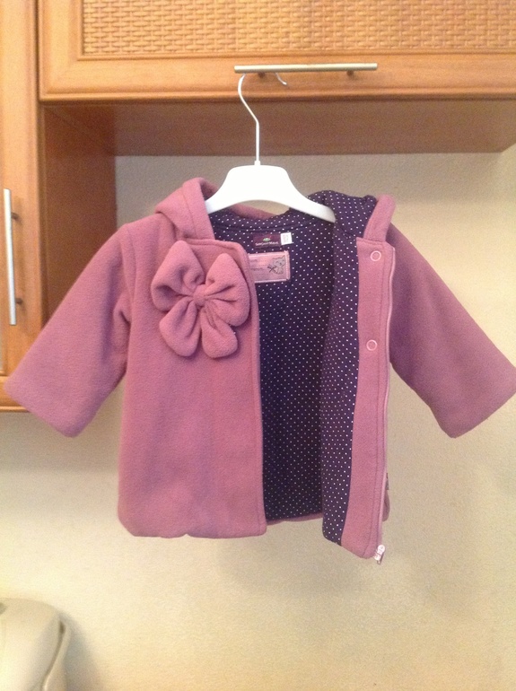 Пальтишко флисовое 12м