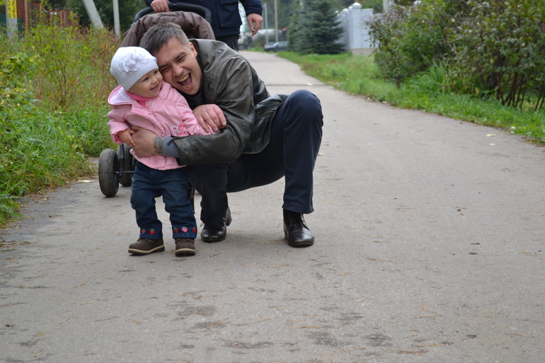 удачно подловила!