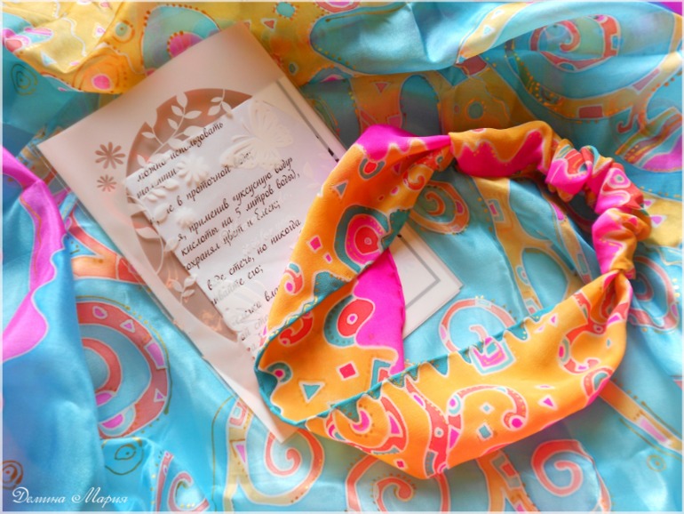 Летний отчет! Много работ (батик). Часть первая.