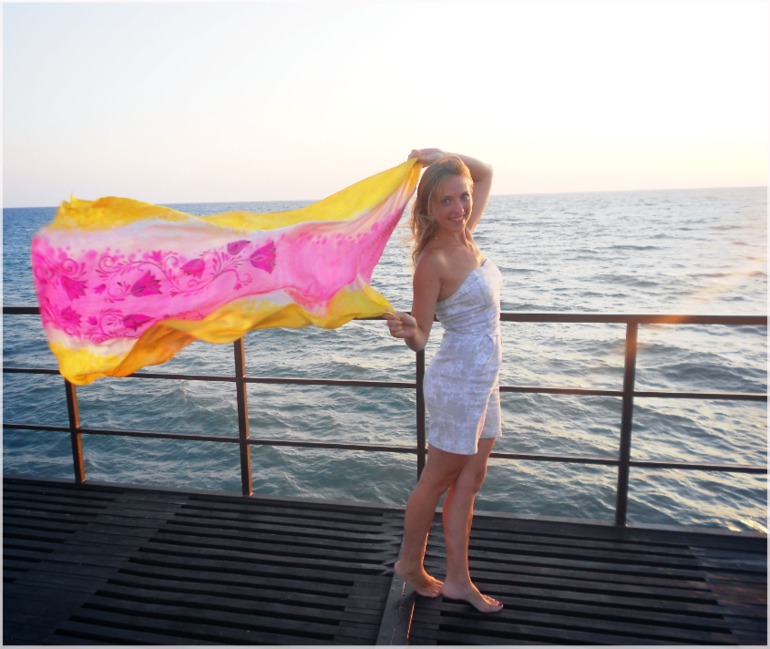 Летний отчет! Много работ (батик). Часть первая.