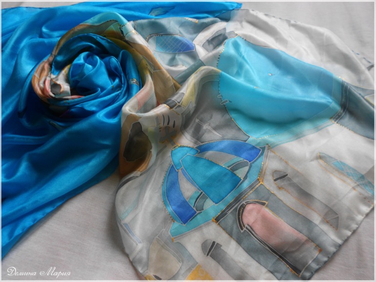 Летний отчет! Много работ (батик). Часть первая.