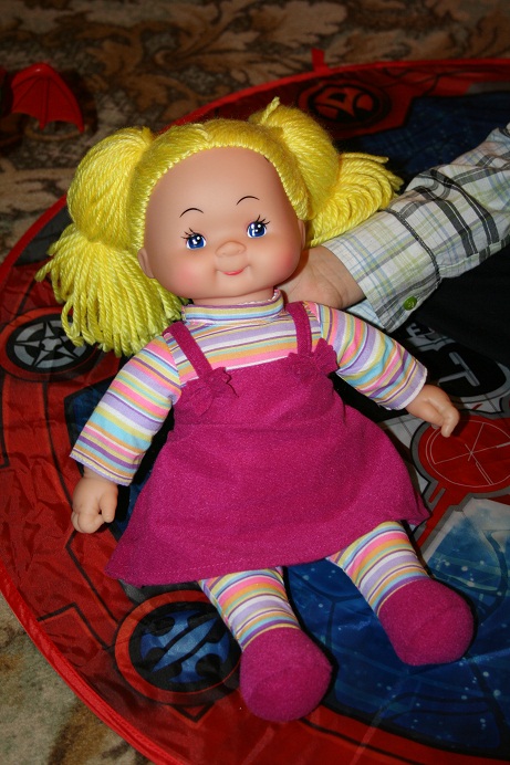 как почистить куклу