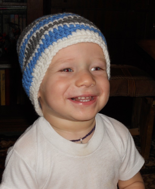 Шапка с волнами!