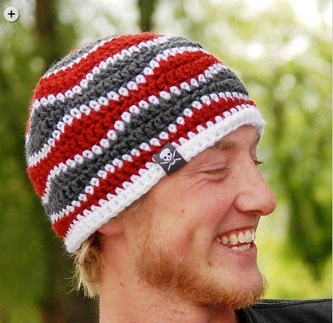 Шапка с волнами!