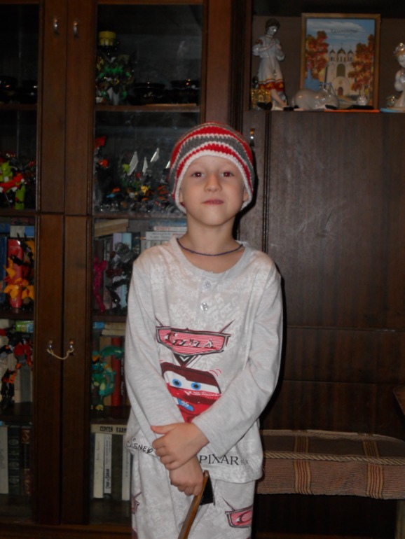 Шапка с волнами!