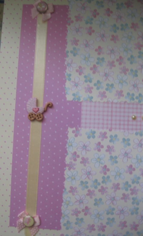 Первые странички в альбомчик моей доченьки