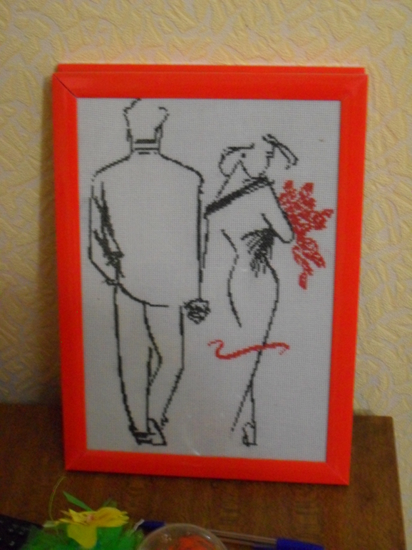 Вышилось за недельку!)