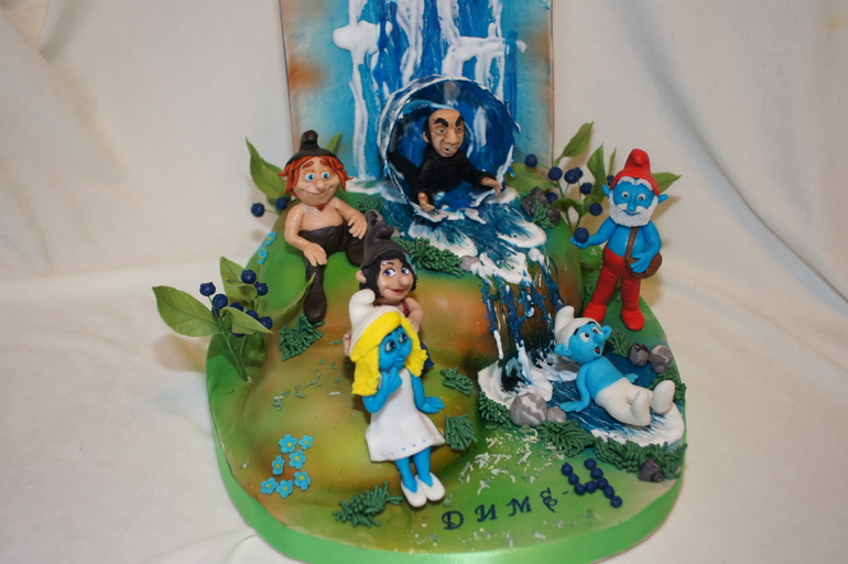 У меня снова Смурфики.