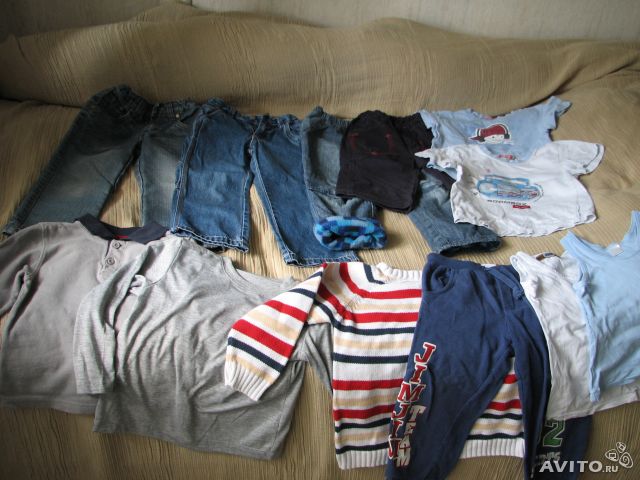 Вещи для мальчика на рост 98-104 одним пакетом 1000 рублей